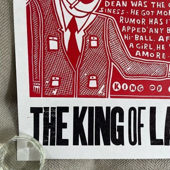 Art Archival Quality Print Dean Martin Rat Pack Wall Hanging Poster - Picture 2 of 7